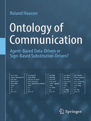 cover image of Ontology of Communication